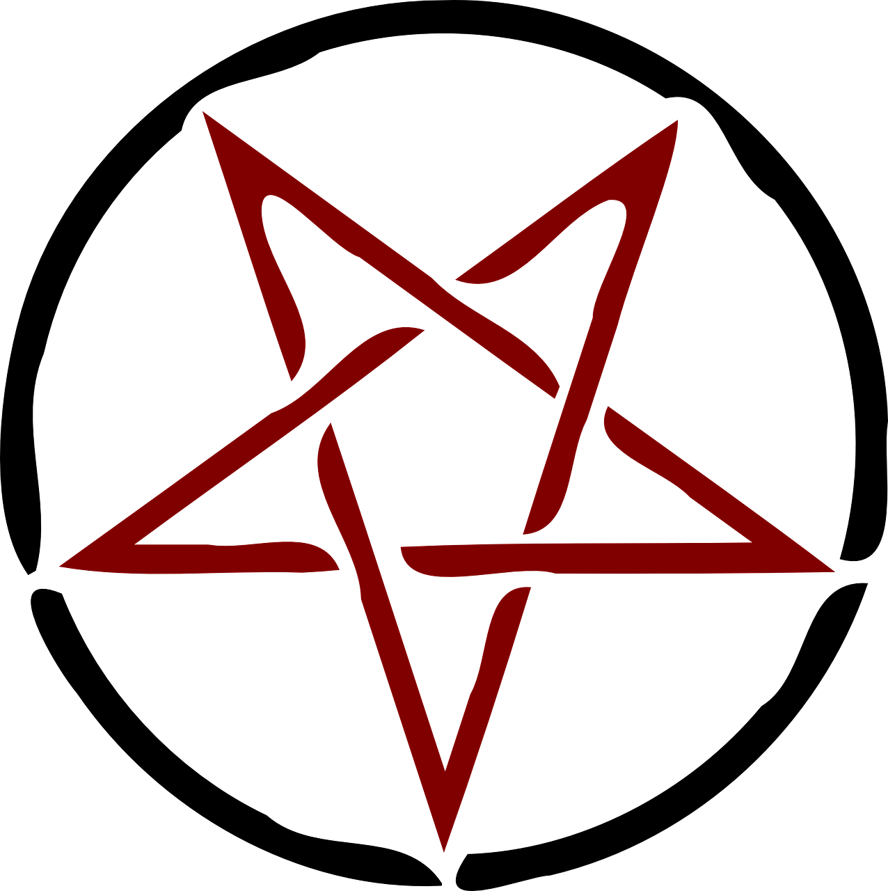 pentagram star symbol free photo
