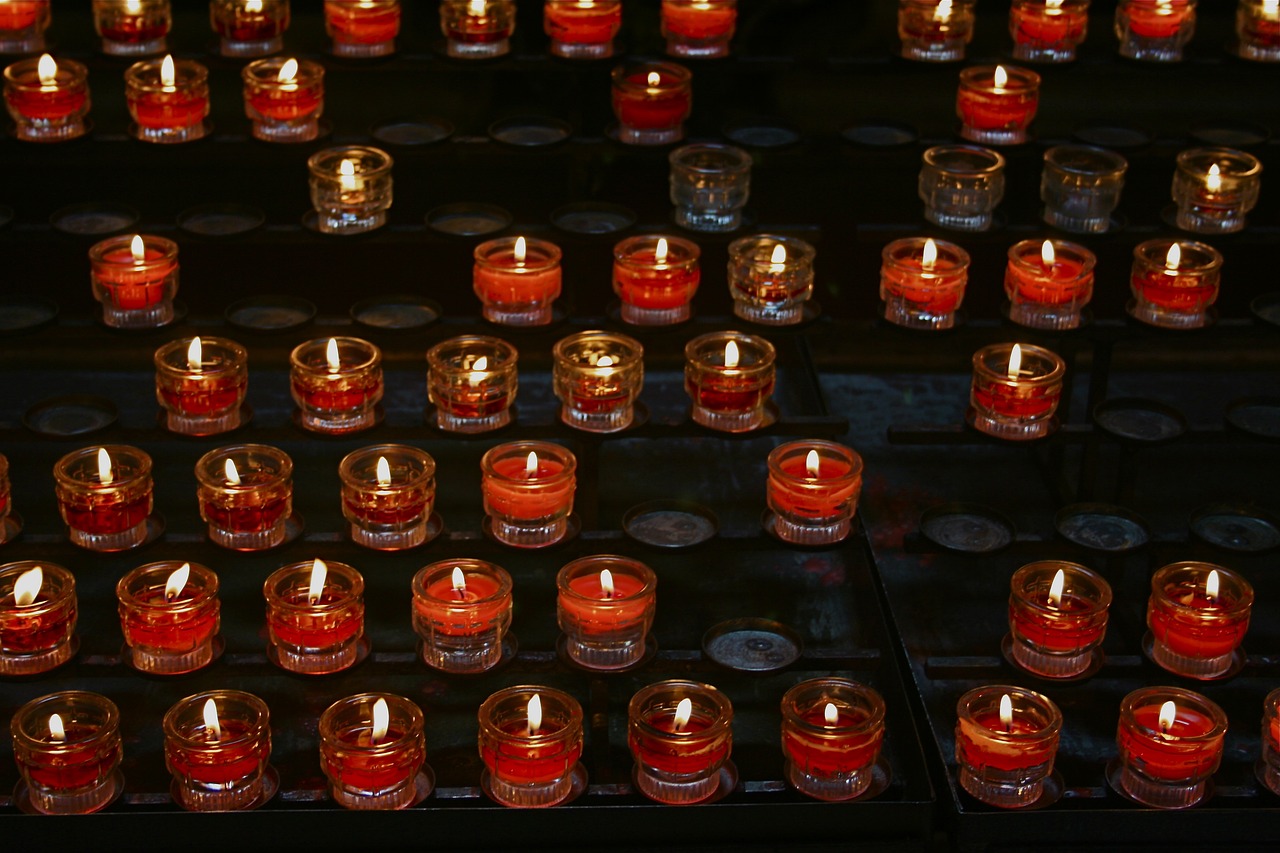 pentecost light candle free photo