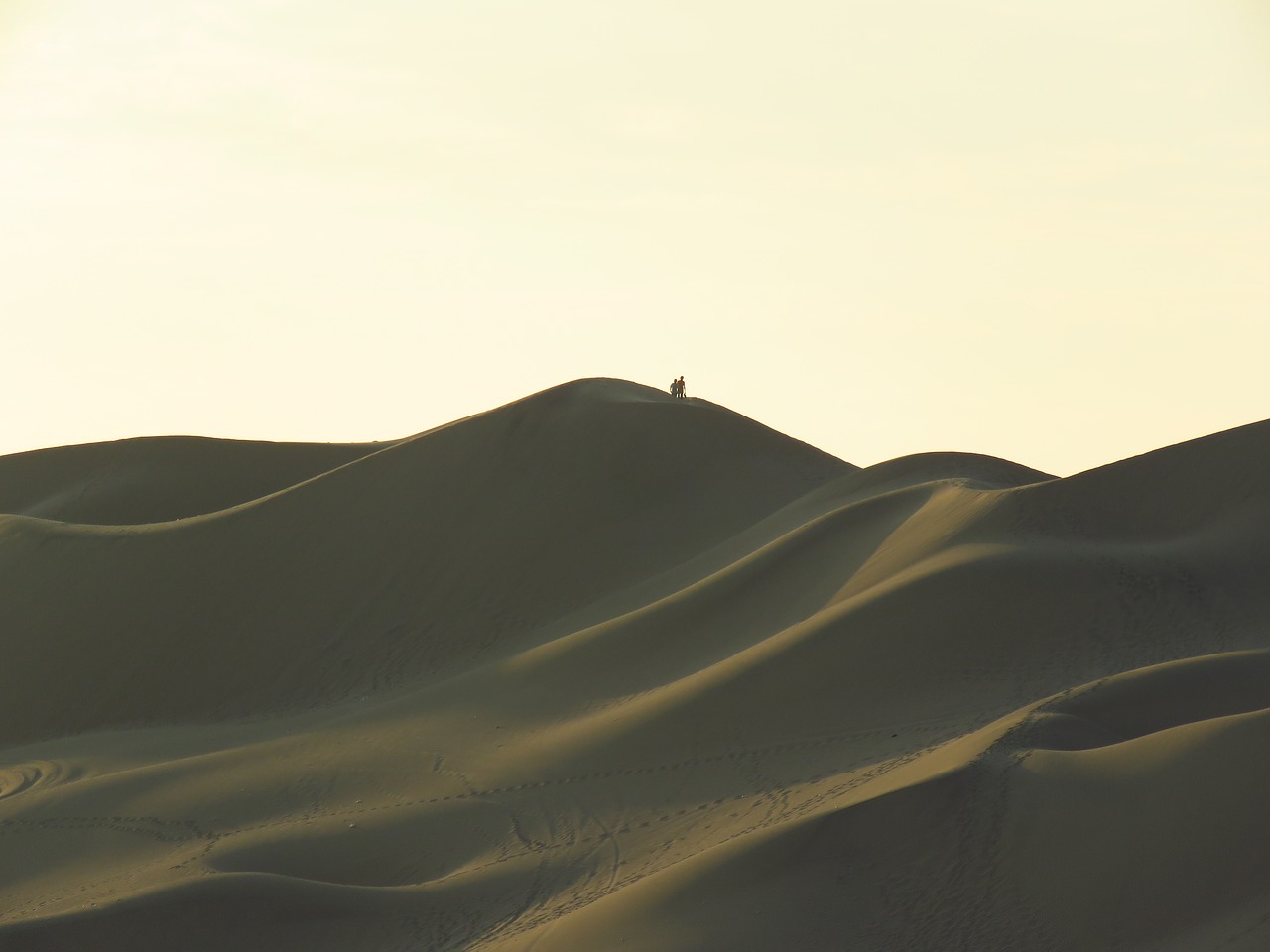 people desert dune free photo