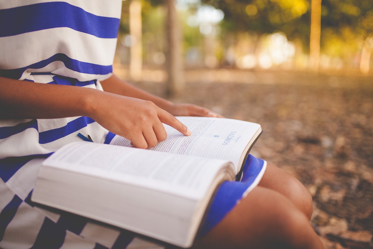 people woman reading free photo