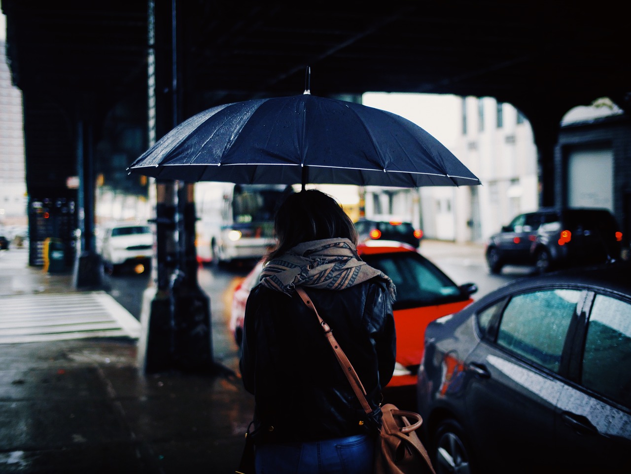 people woman rain free photo