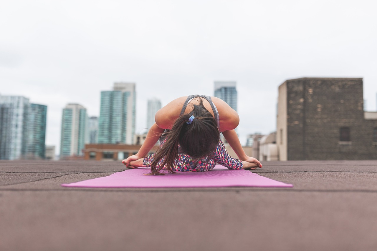 people woman yoga free photo