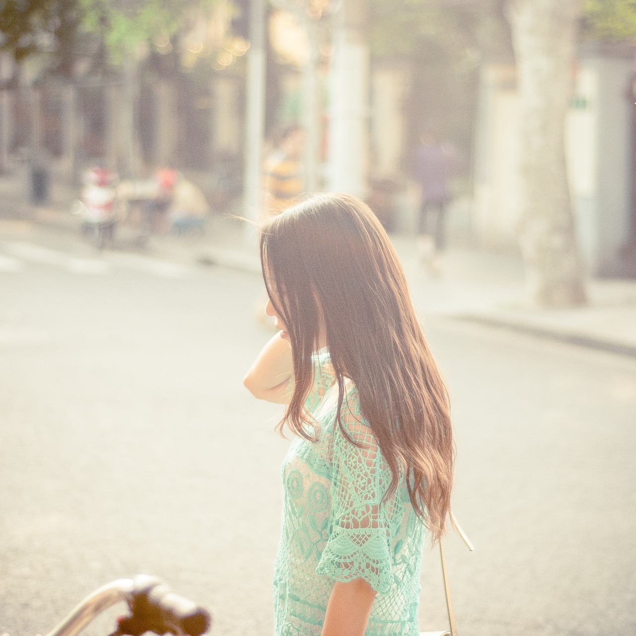 people girl walking free photo