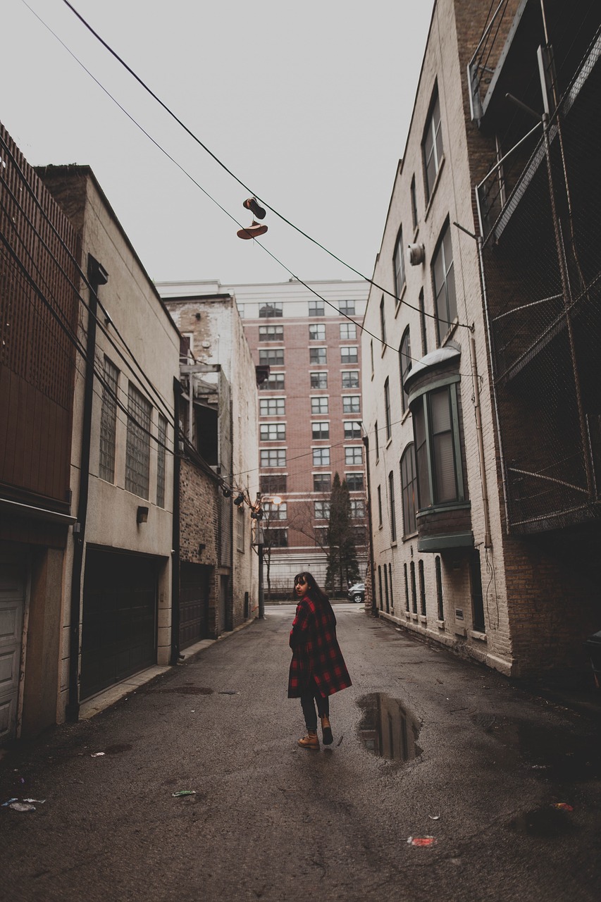 people woman walking free photo