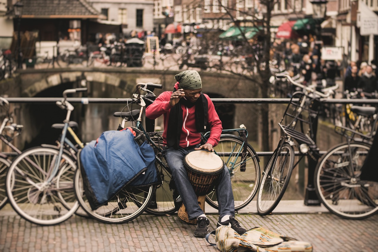 people man percussion free photo