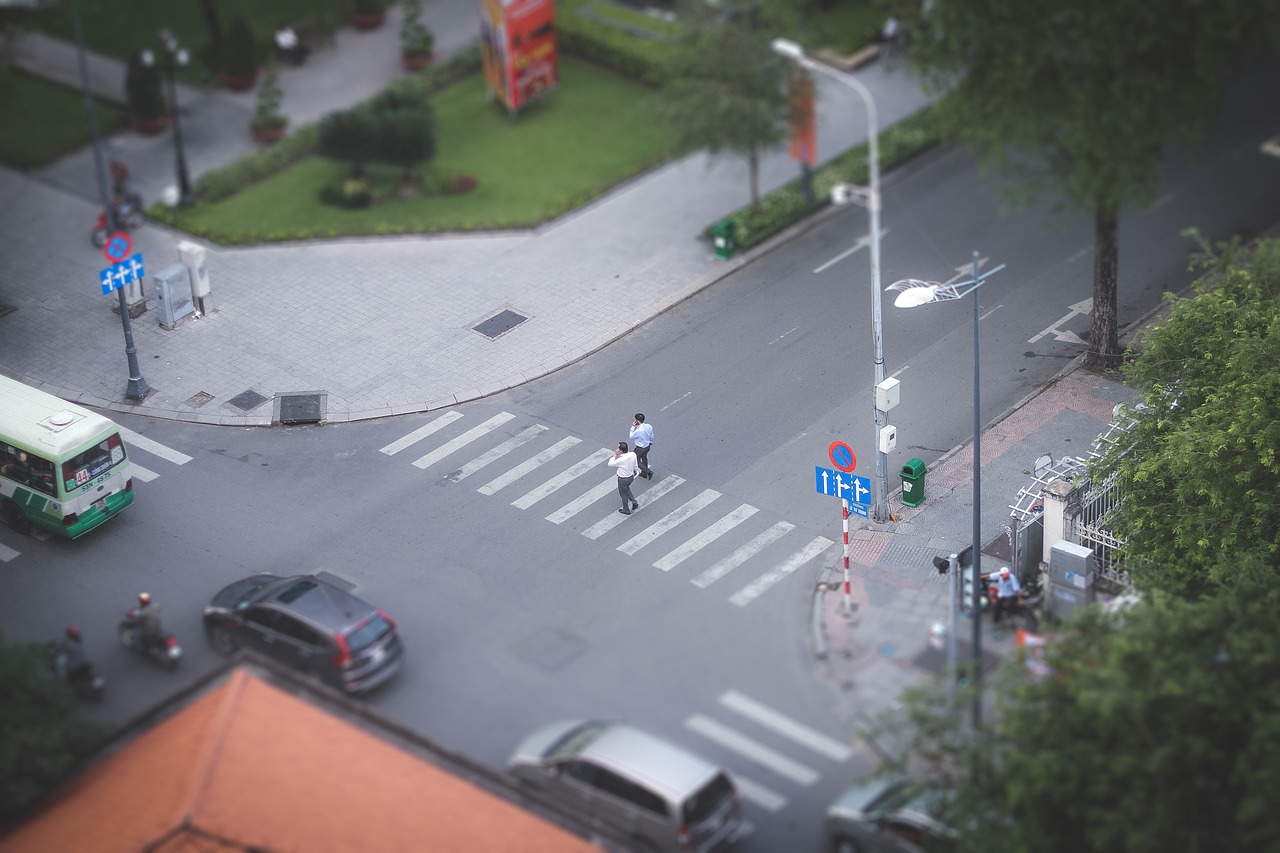 people walking street free photo