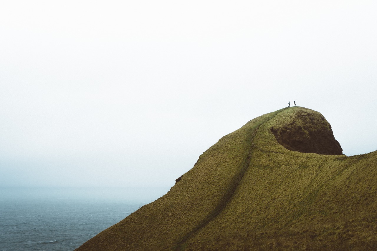 people nature hike free photo