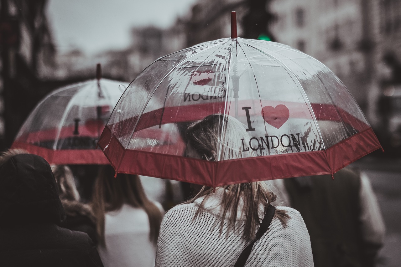 people woman rain free photo