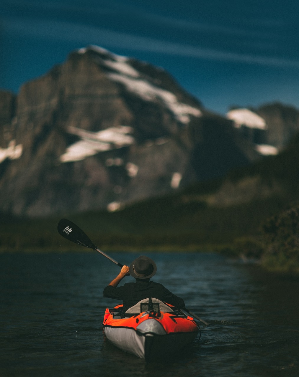 people man paddle free photo