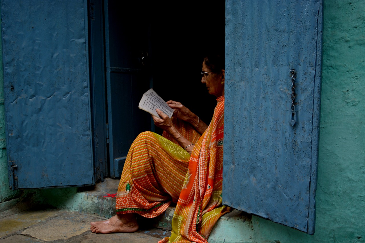 people sitting woman free photo