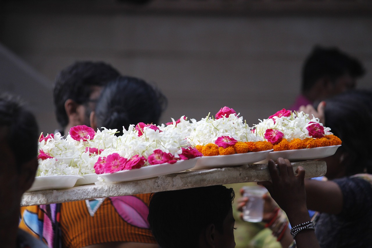 people  flower  celebration free photo