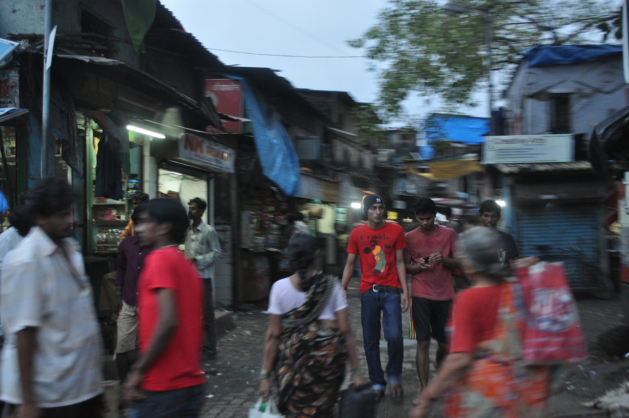 people india market free photo