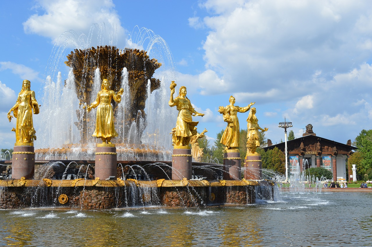 peoples' friendship fountain enea the ussr free photo