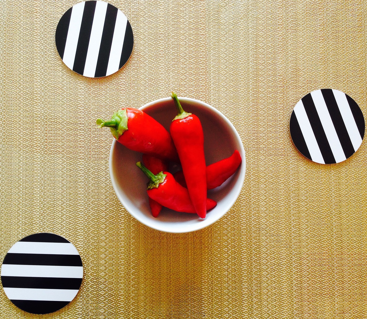 pepper stripes food free photo