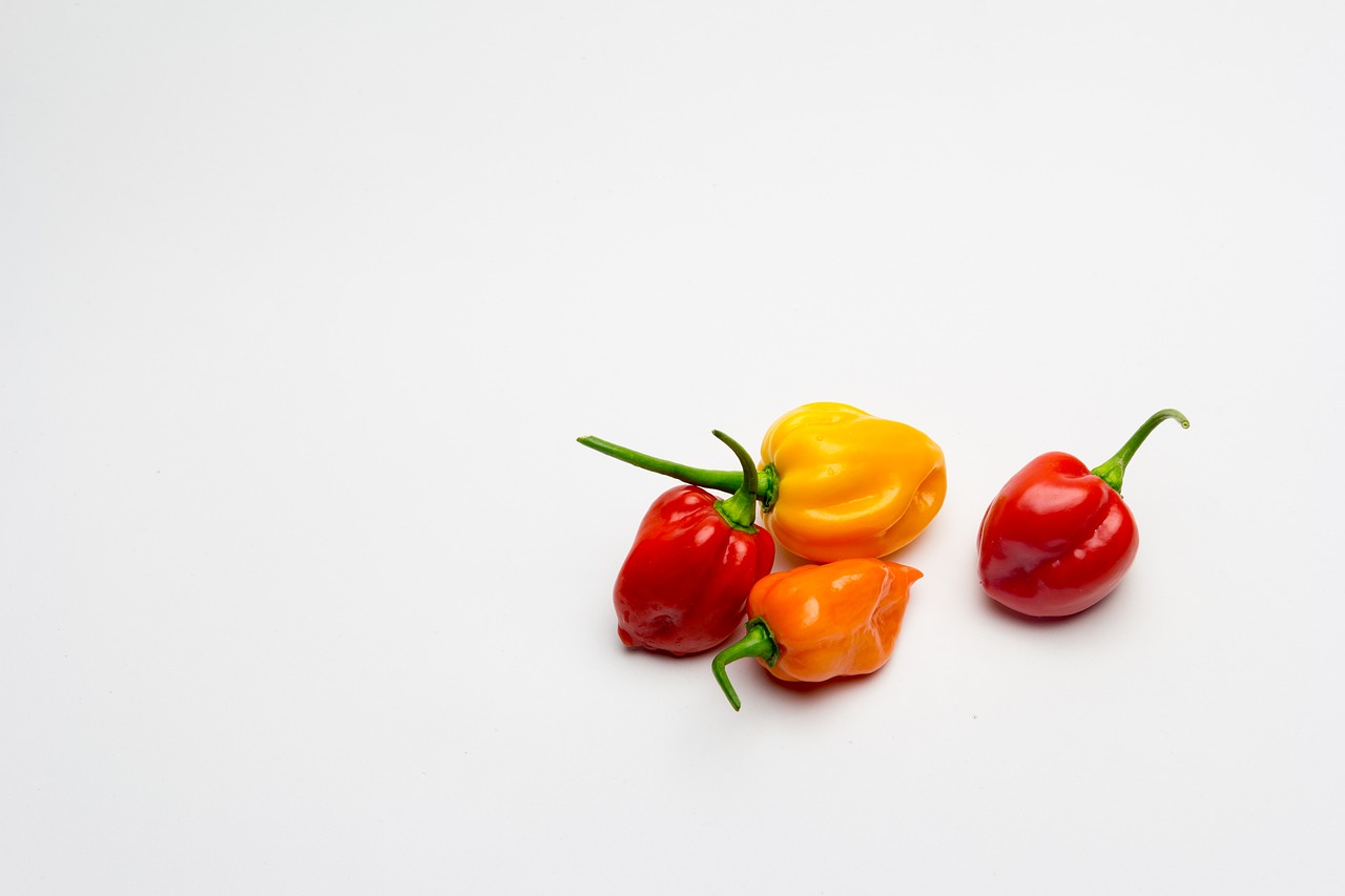 peppers habaneros aji free photo