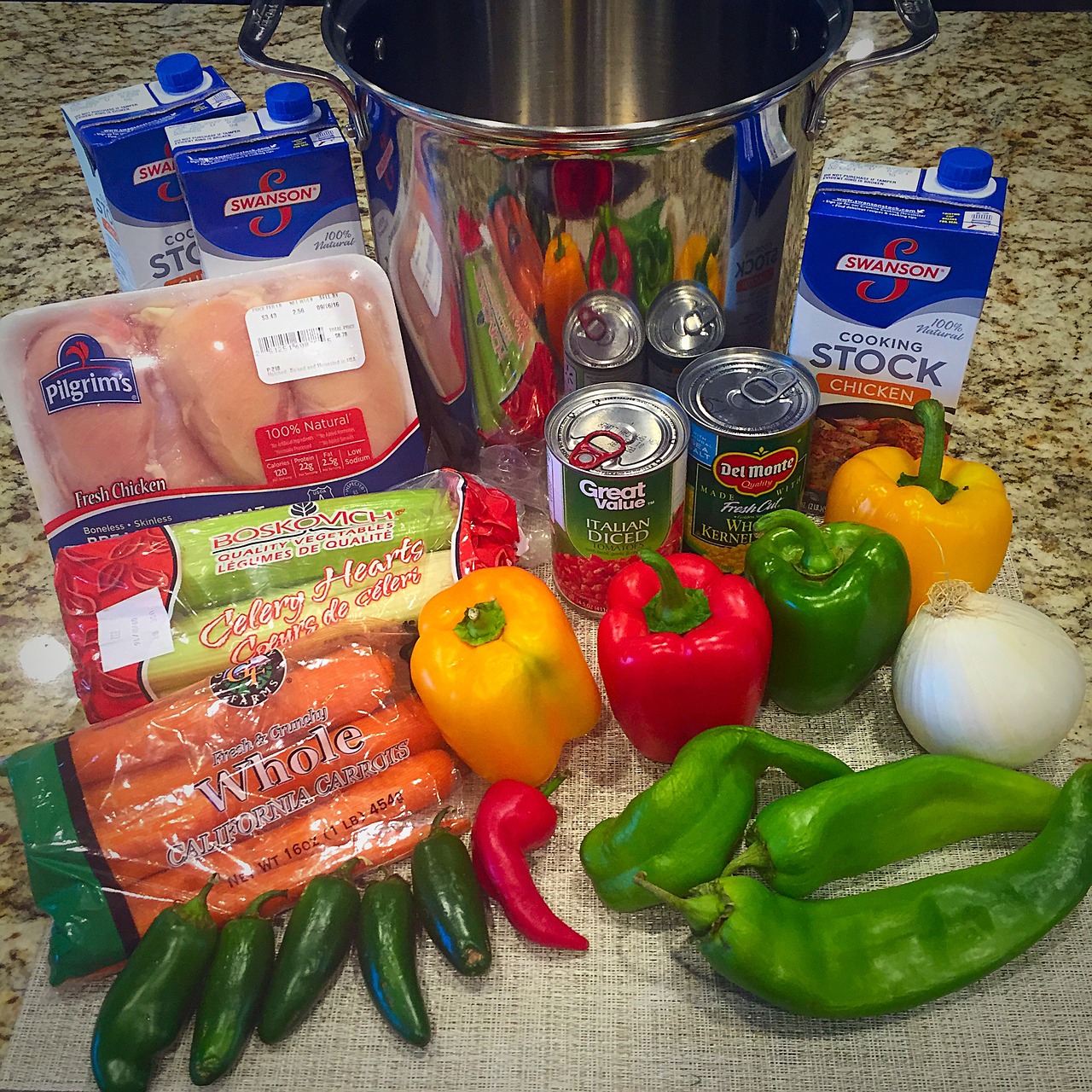 peppers ingredients cooking free photo
