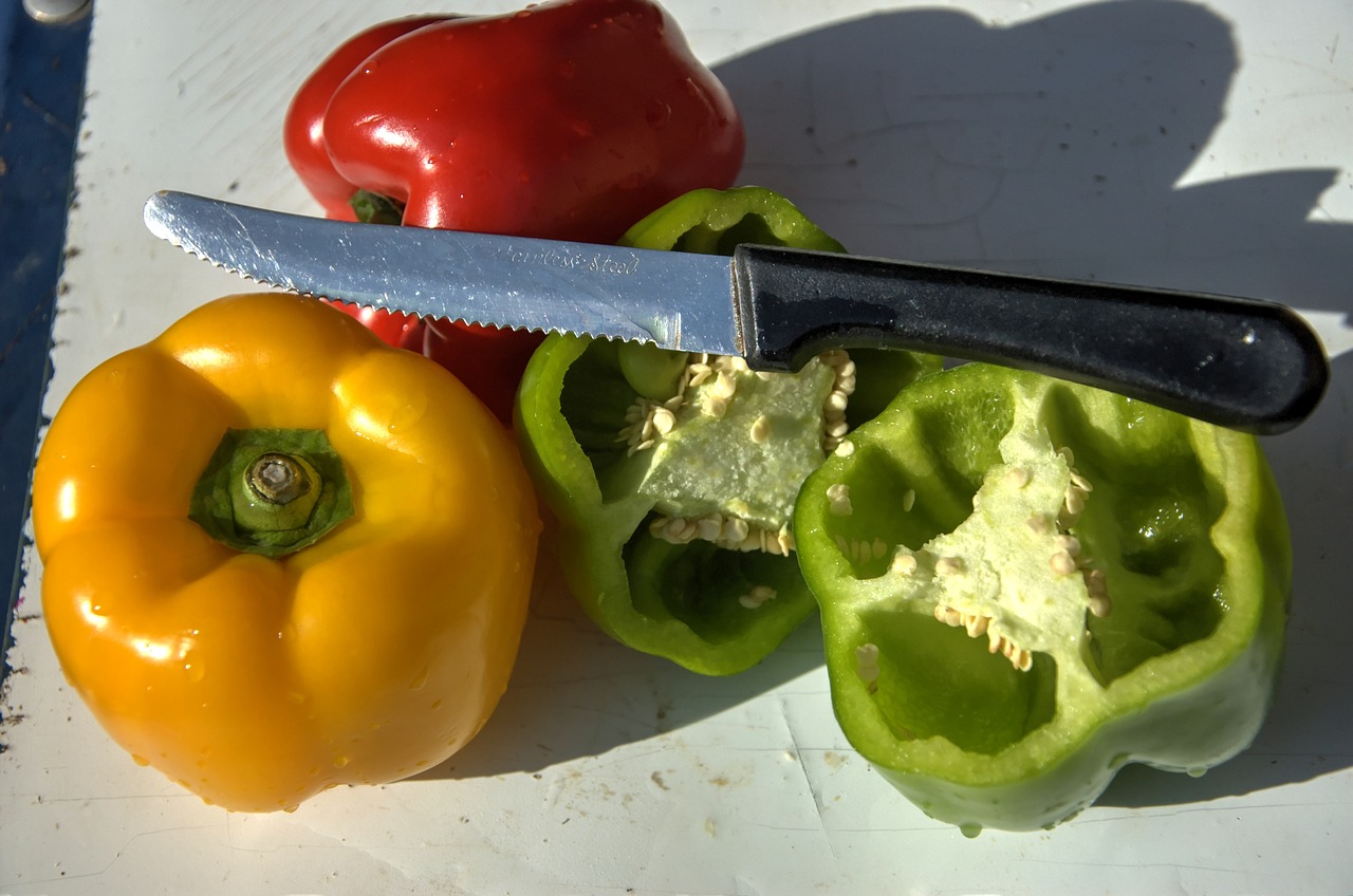 peppers colours vegetable free photo