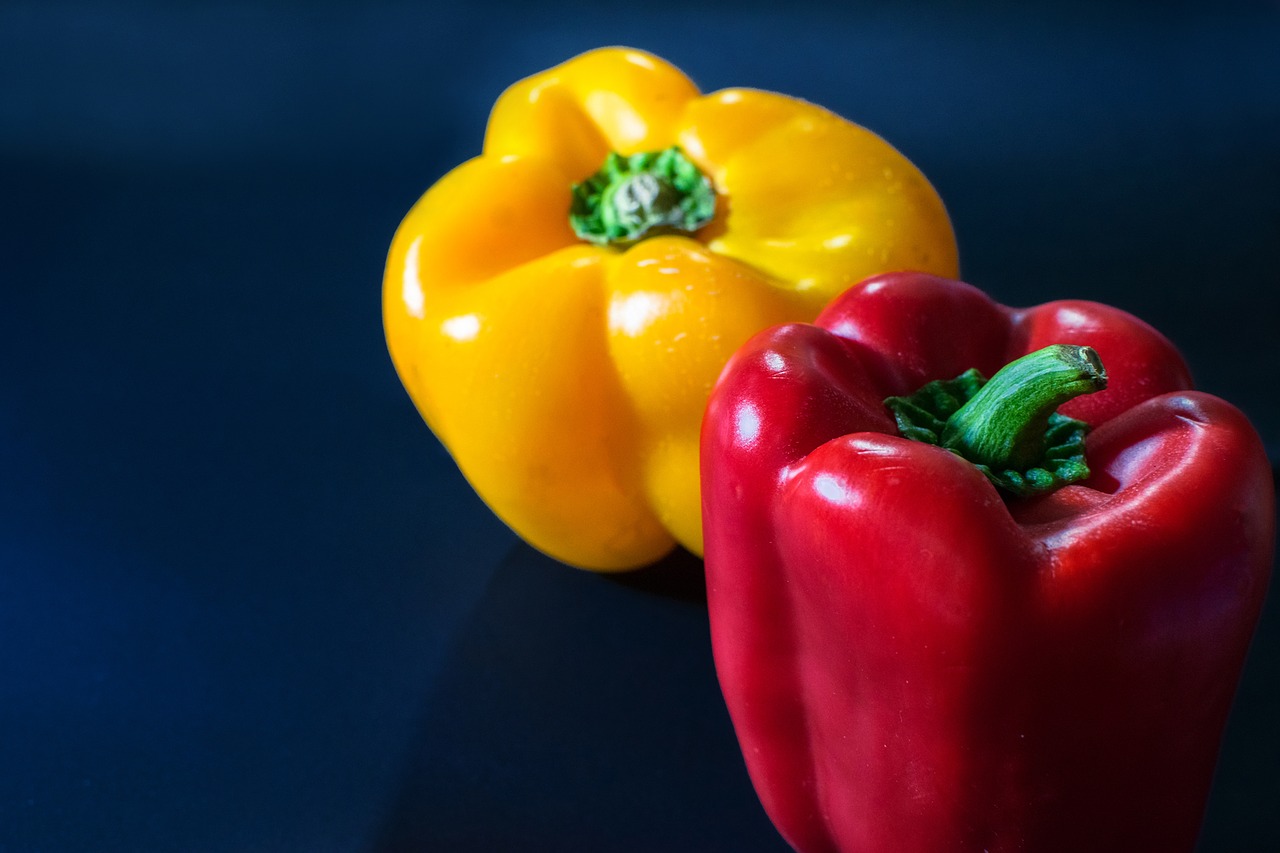 peppers vegetables red pepper free photo