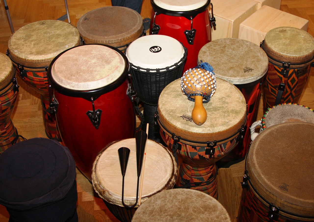percussion drums djembe free photo