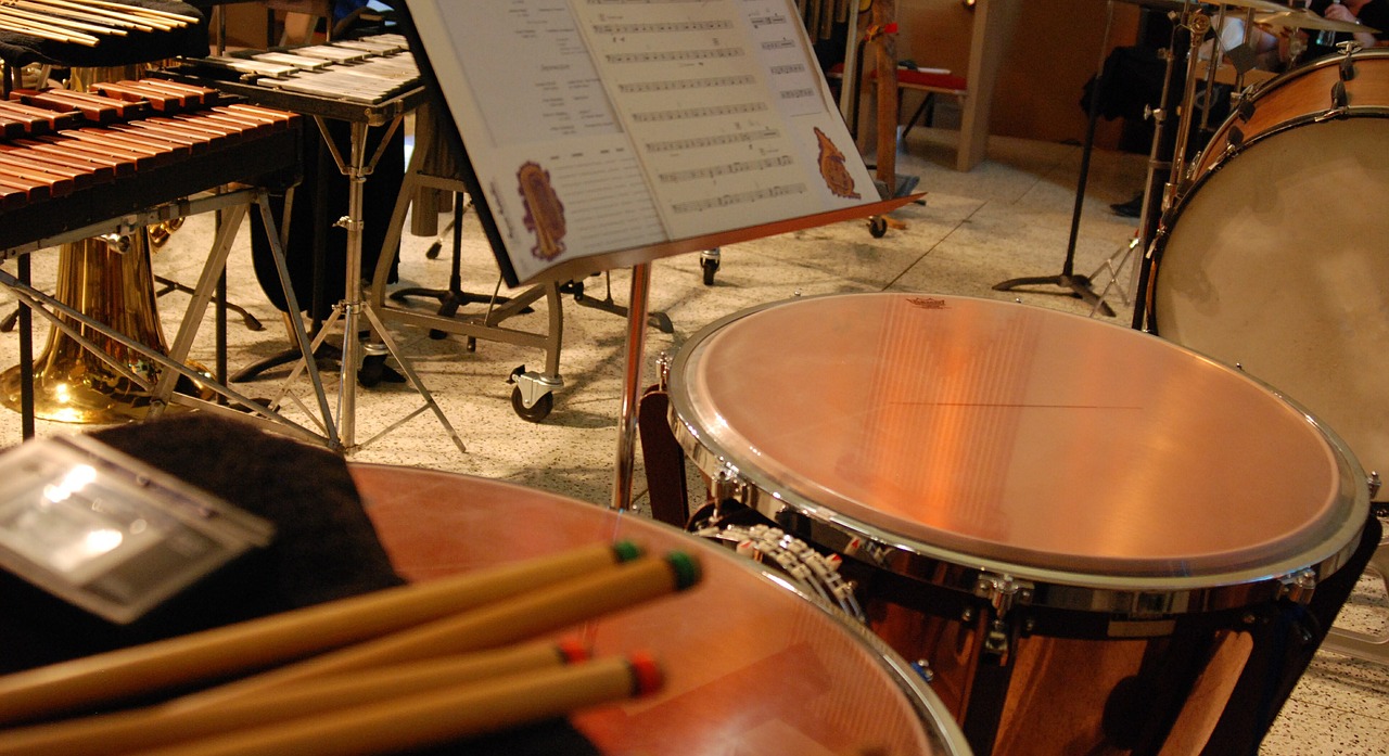 percussion timpani marimba free photo