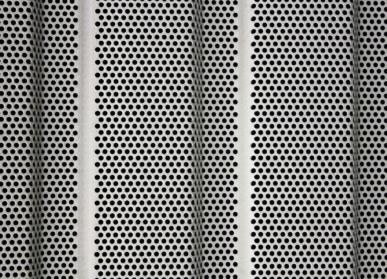 perforated sheet sheet holes free photo