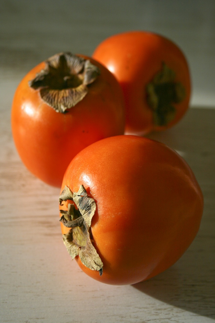 persimmon fruit tropical free photo