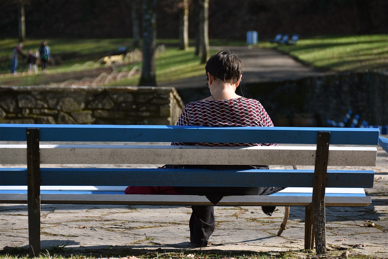 person  only  bench free photo