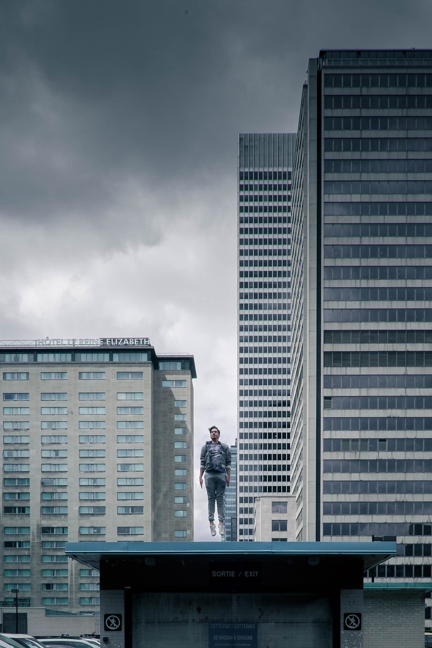 person jumping man free photo