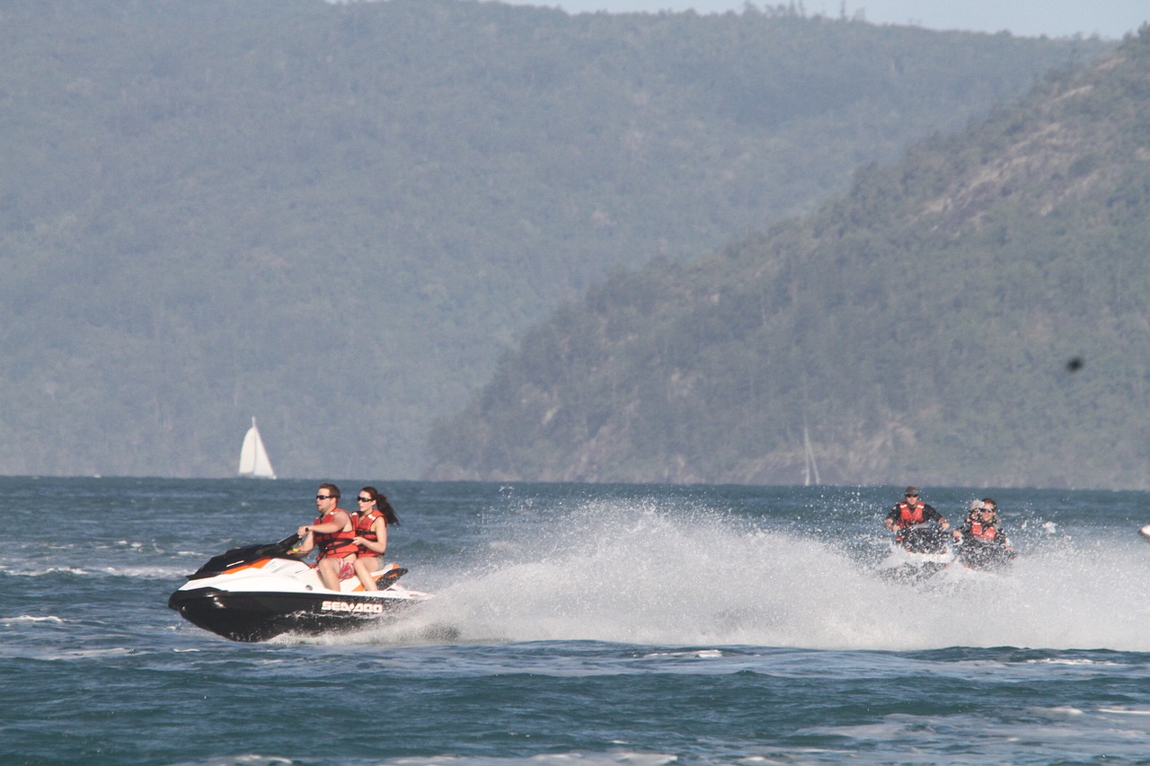 personal watercraft jet ski jet boat free photo
