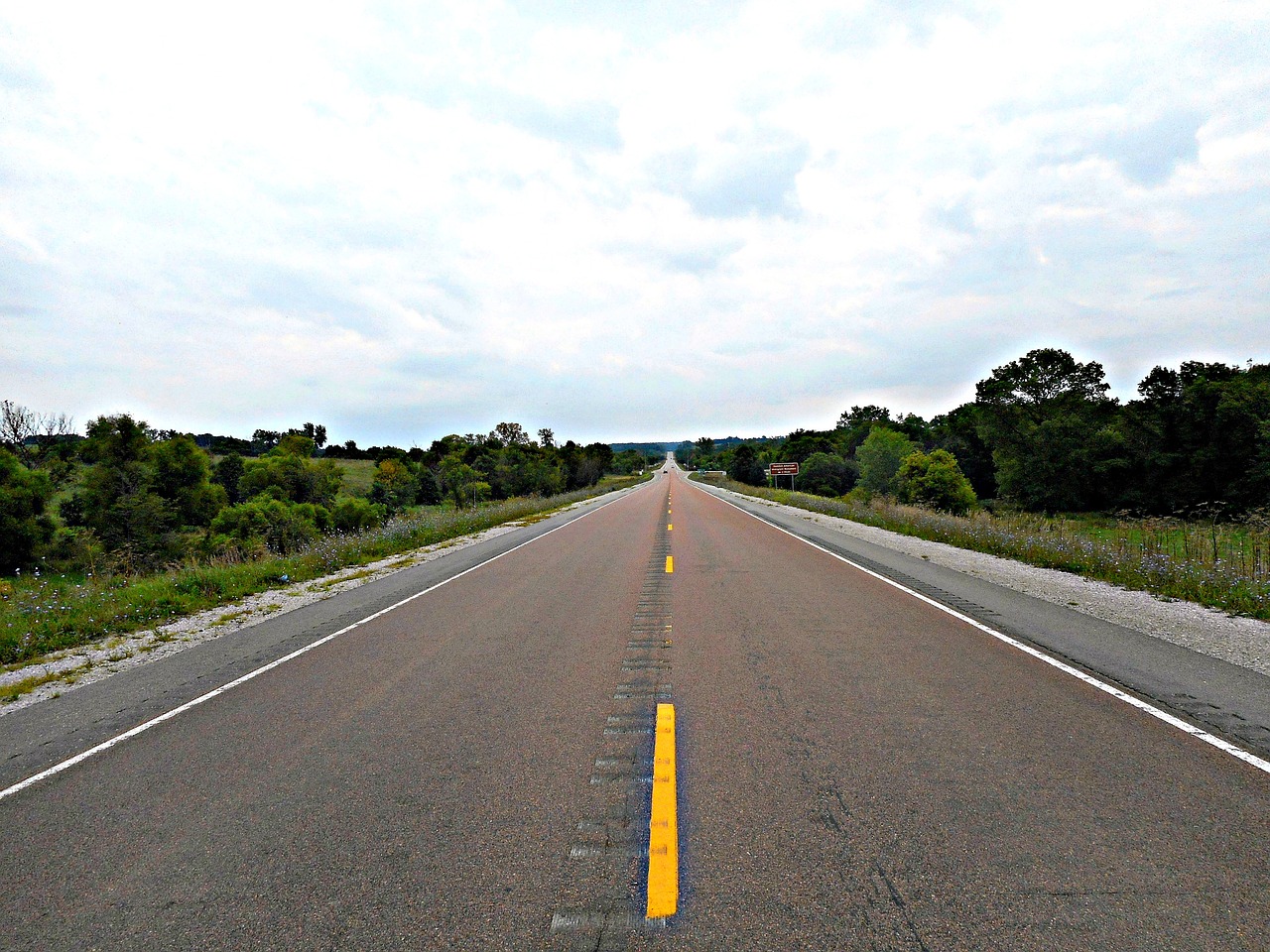 perspective road freeway free photo