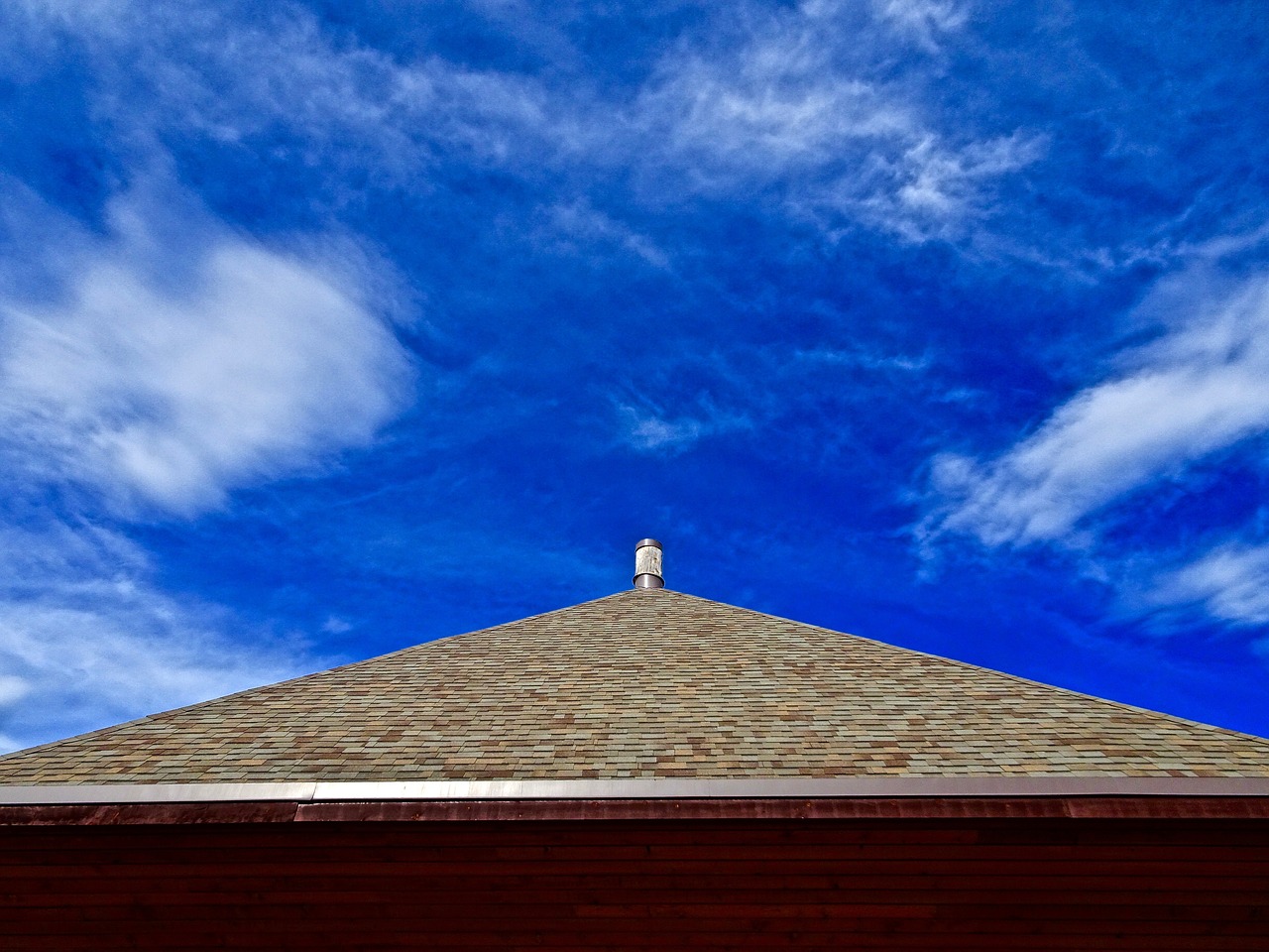 perspective sky roof free photo