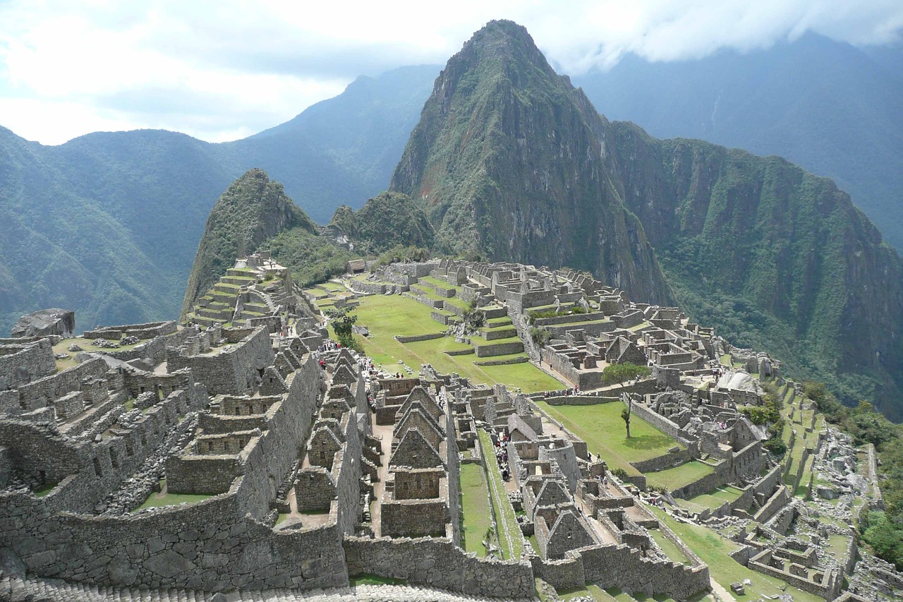 peru machu picchu andes free photo