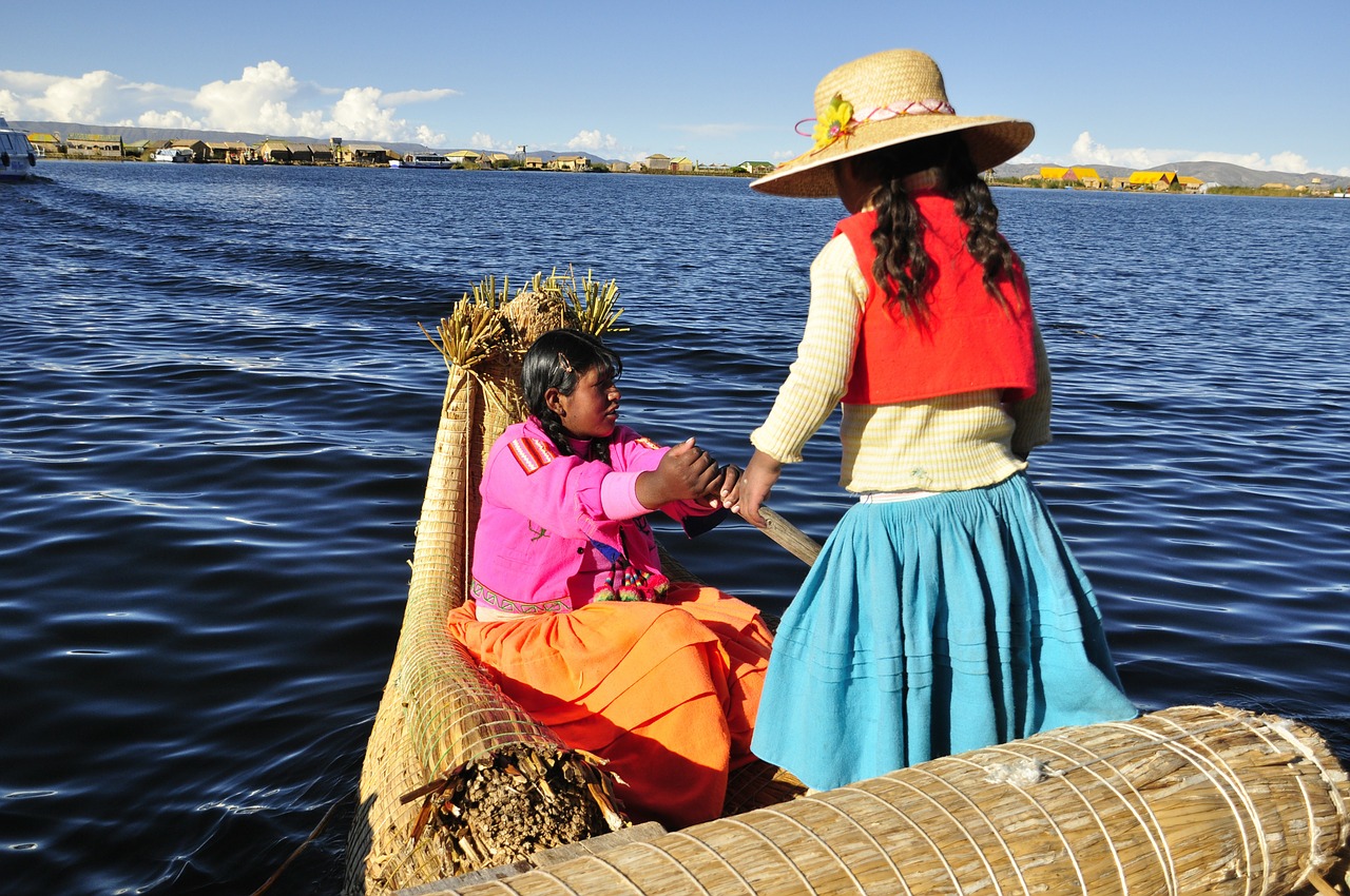 peru titicaca lake free photo