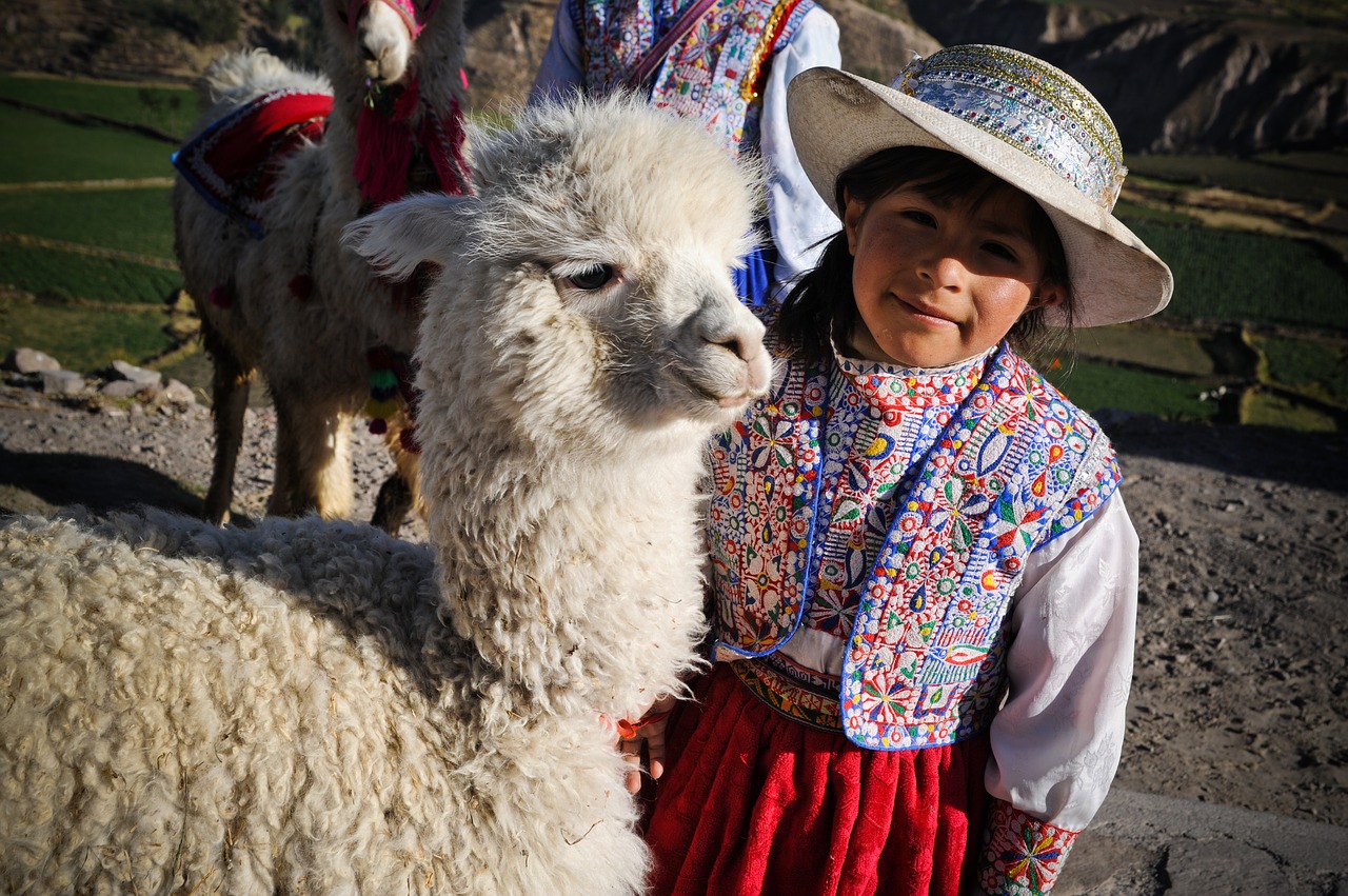 peru the colca valley inca free photo