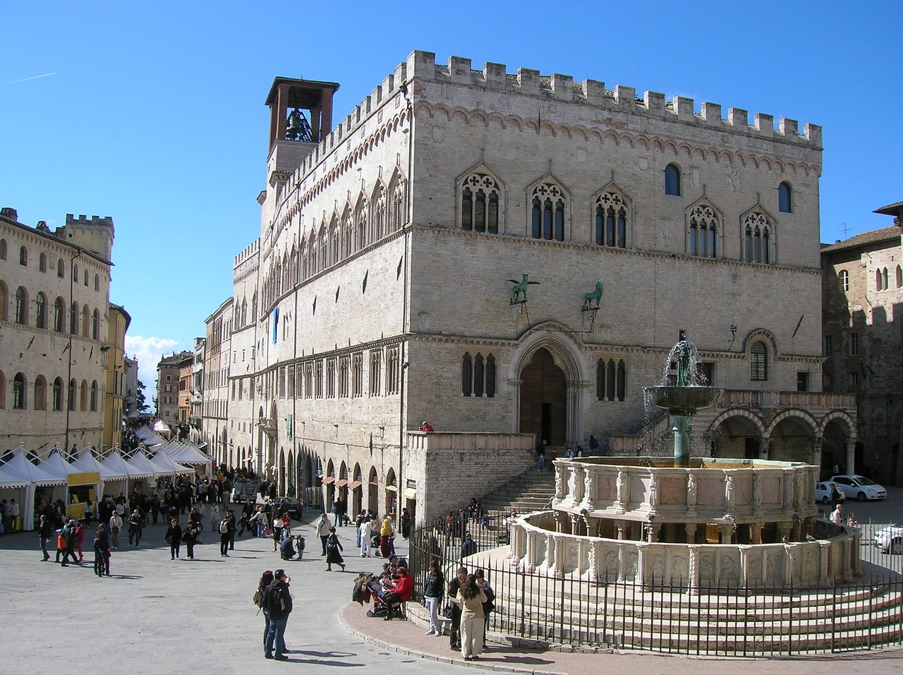 perugia italy piazza free photo