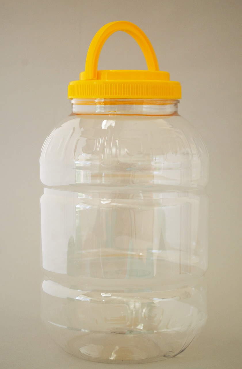 pet jar with cap plastic pet free photo