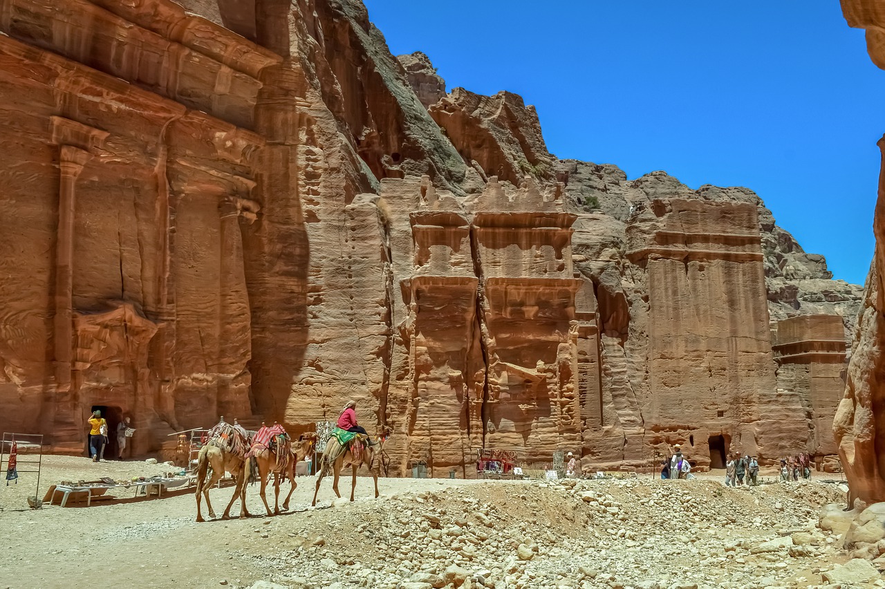 petra  jordan  ancient free photo