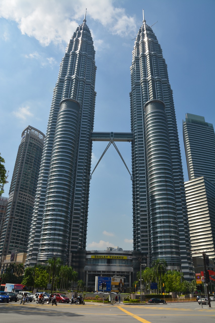 petronas towers twin towers malaysia free photo