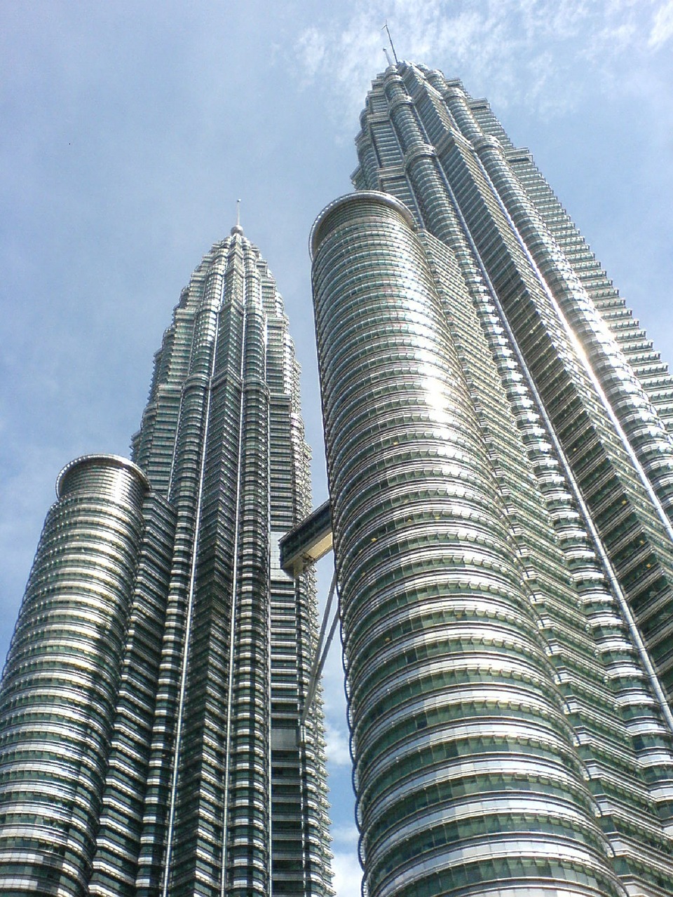 petronas twin towers skyscrapers architecture free photo