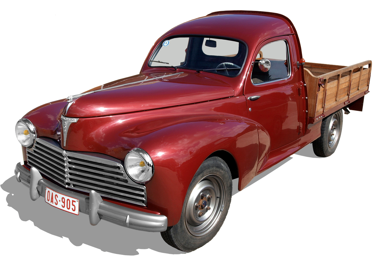 peugeot 203 truck pick-up free photo