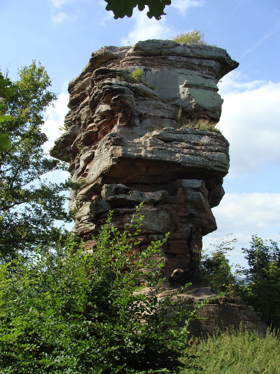 pfälzerwald anebos castle free photo