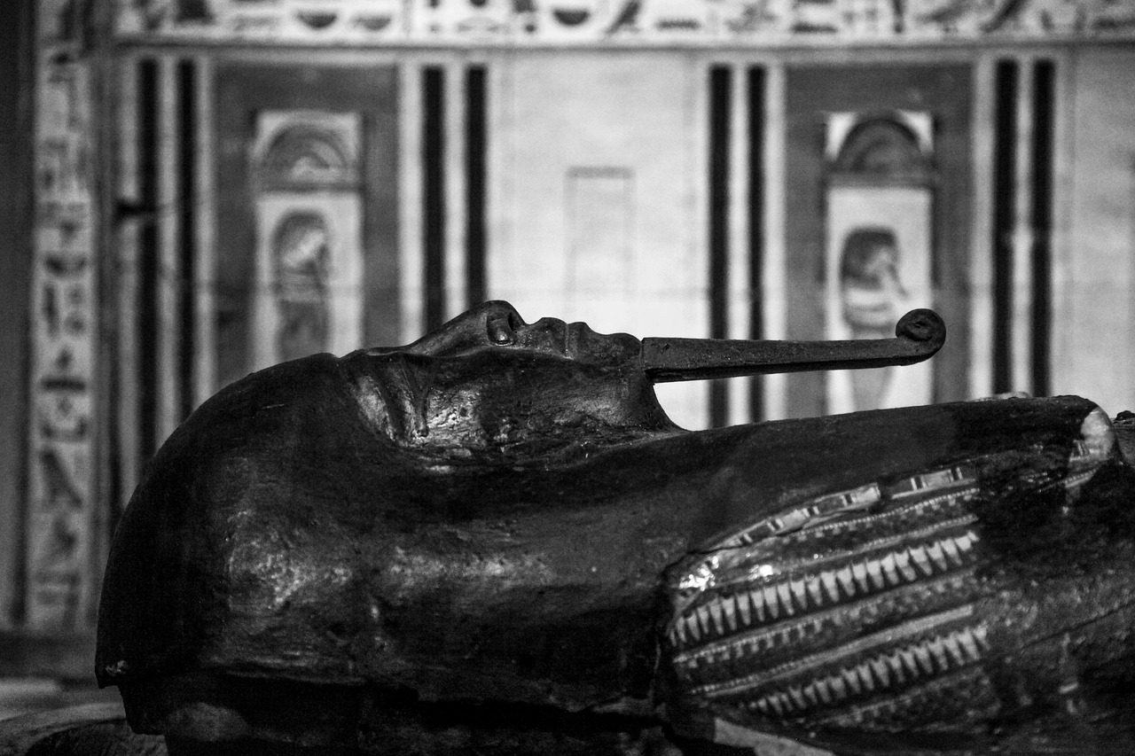 pharaoh sarcophagus egyptian thumb culture free photo