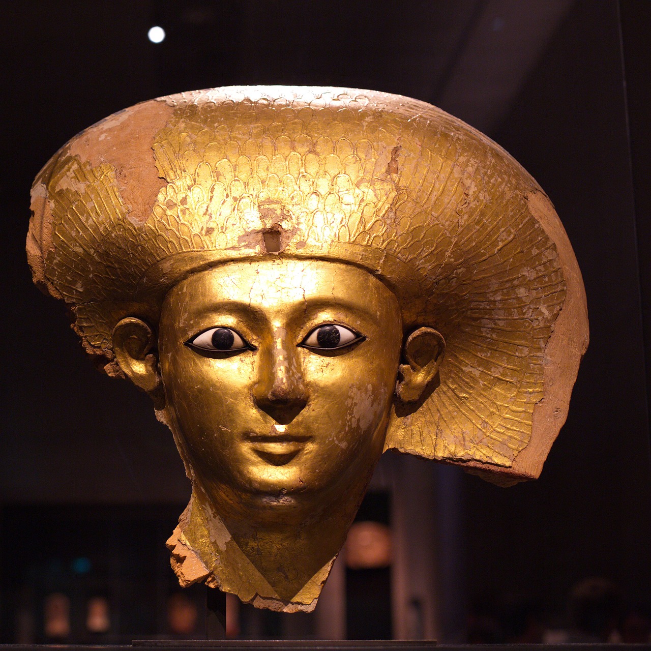 pharaonic gold mask munich free photo