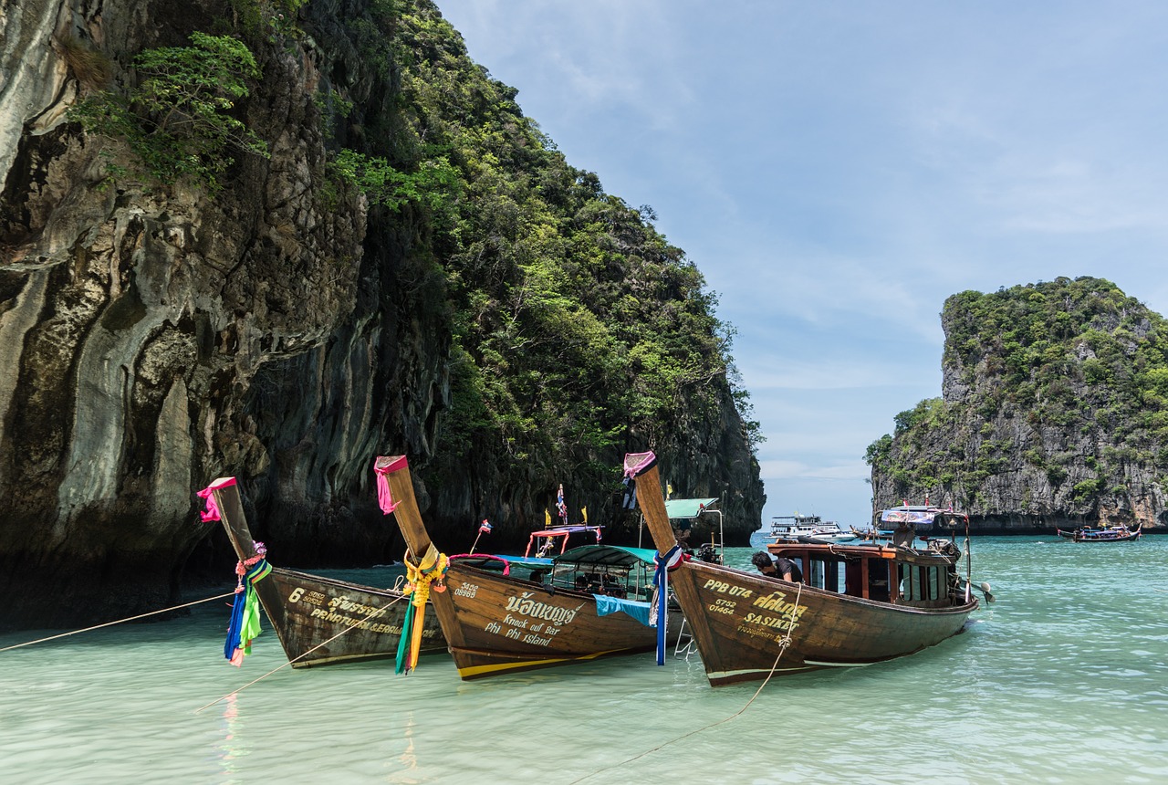 phi phi island tour phuket thailand free photo