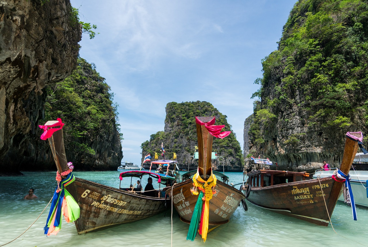 phi phi island tour phuket thailand free photo