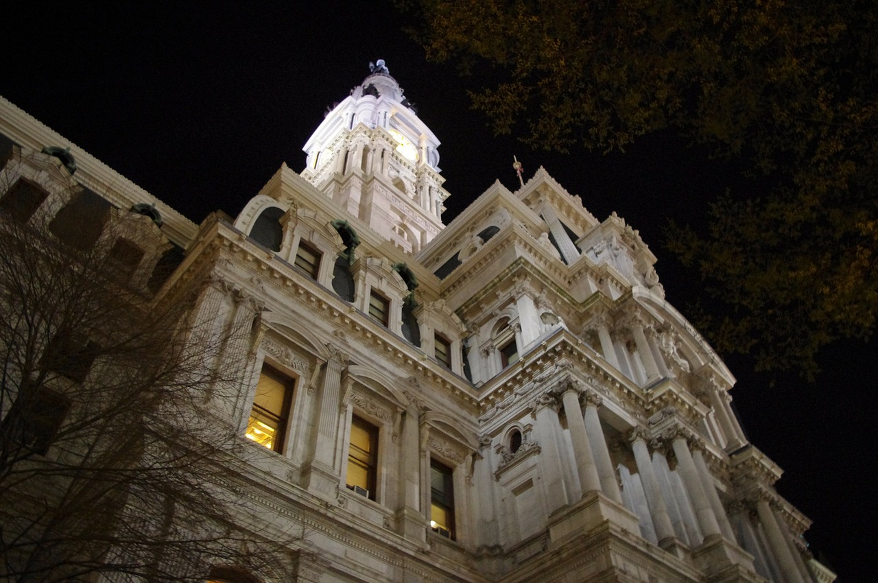 Edit Free Photo Of Philadelphia City Hall Building Masonry Architecture