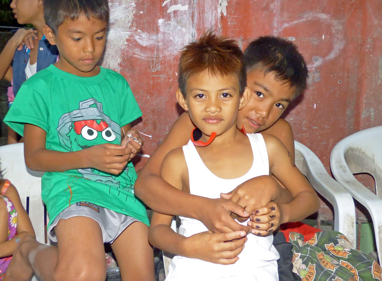 philippines children fun free photo