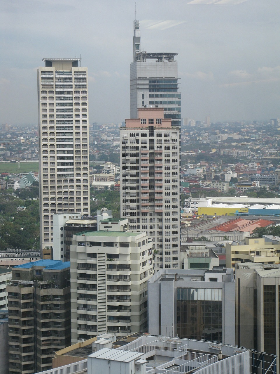 philippines architecture skyline free photo