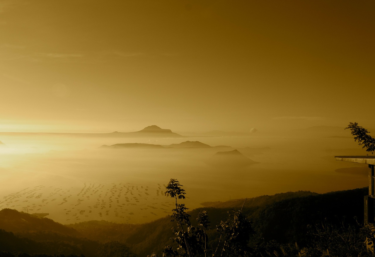 philippines sunset sky free photo