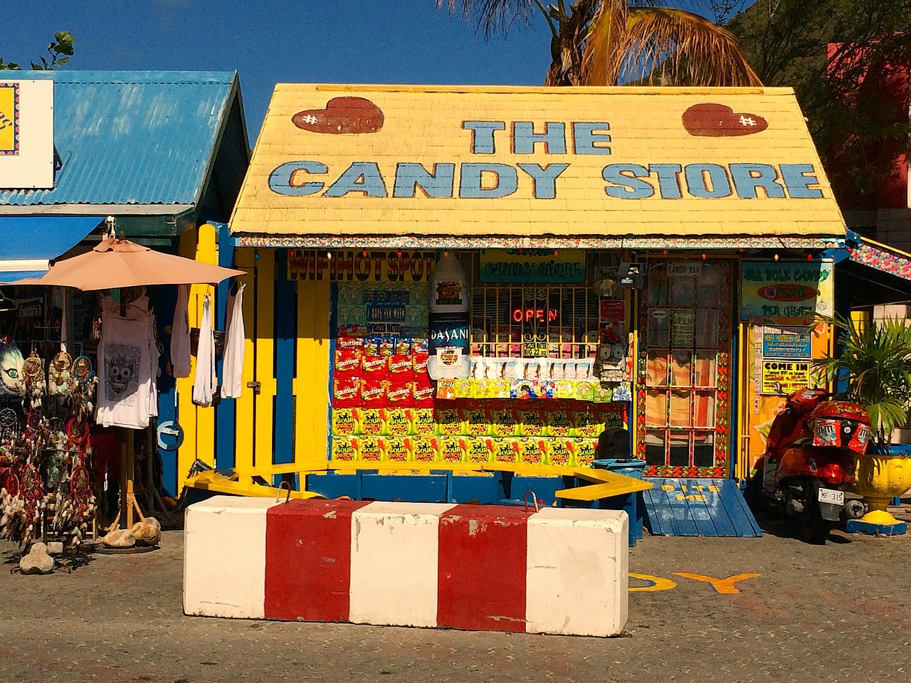 philipsburg st maarten candy store free photo